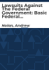 Lawsuits_against_the_federal_government