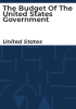 The_budget_of_the_United_States_Government
