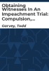 Obtaining_witnesses_in_an_impeachment_trial