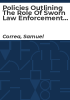 Policies_outlining_the_role_of_sworn_law_enforcement_officers_in_public_schools