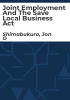 Joint_employment_and_the_Save_Local_Business_Act