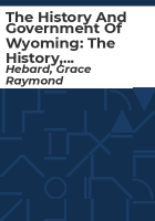 The_history_and_government_of_Wyoming