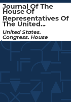 Journal_of_the_House_of_Representatives_of_the_United_States