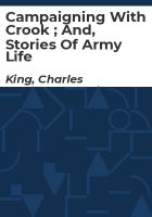 Campaigning_with_Crook___and__Stories_of_army_life